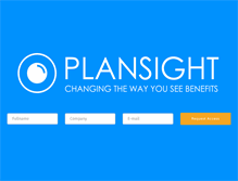 Tablet Screenshot of plansight.com